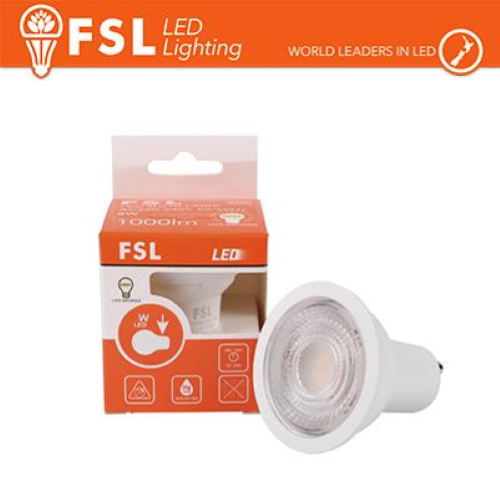 GU10 lampadina LED 8W alta luminositÃ  - 3000K, 1000lm, 38Â°